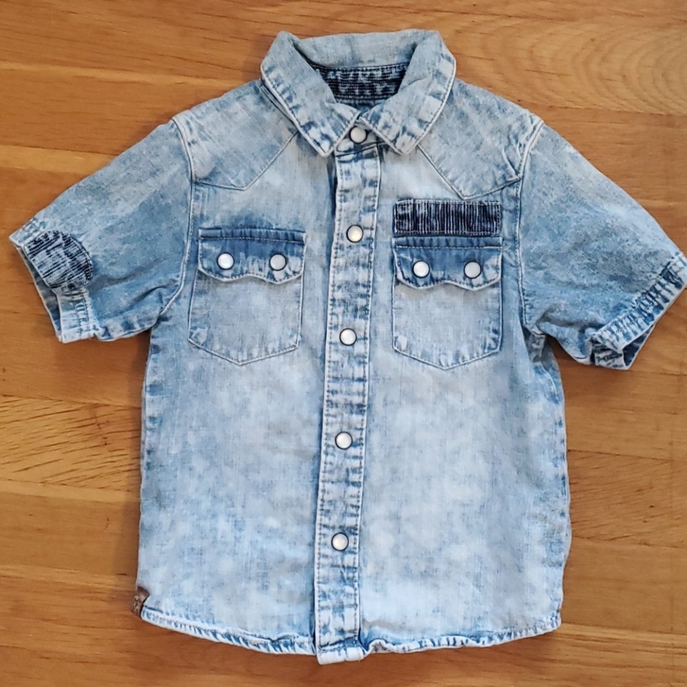 Acid washed shirt‎